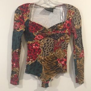 MINKPINK Sweetheart Line Sexy Bodysuit